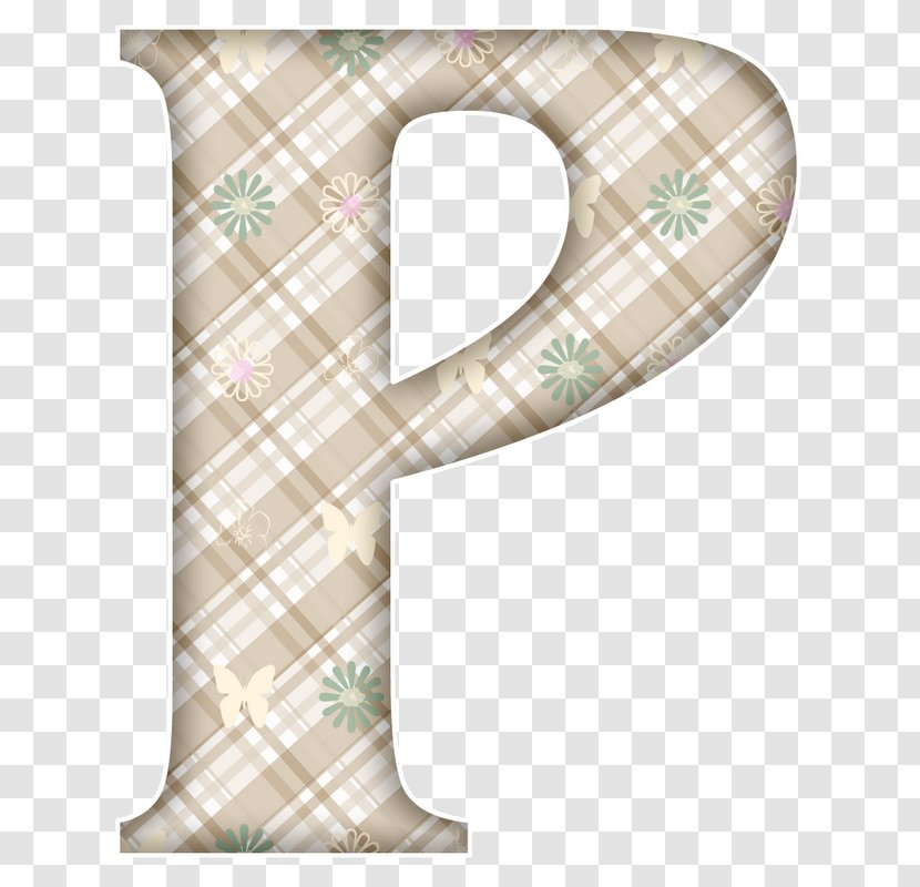 Tartan - Plaid - Butterfly Alphabet Transparent PNG