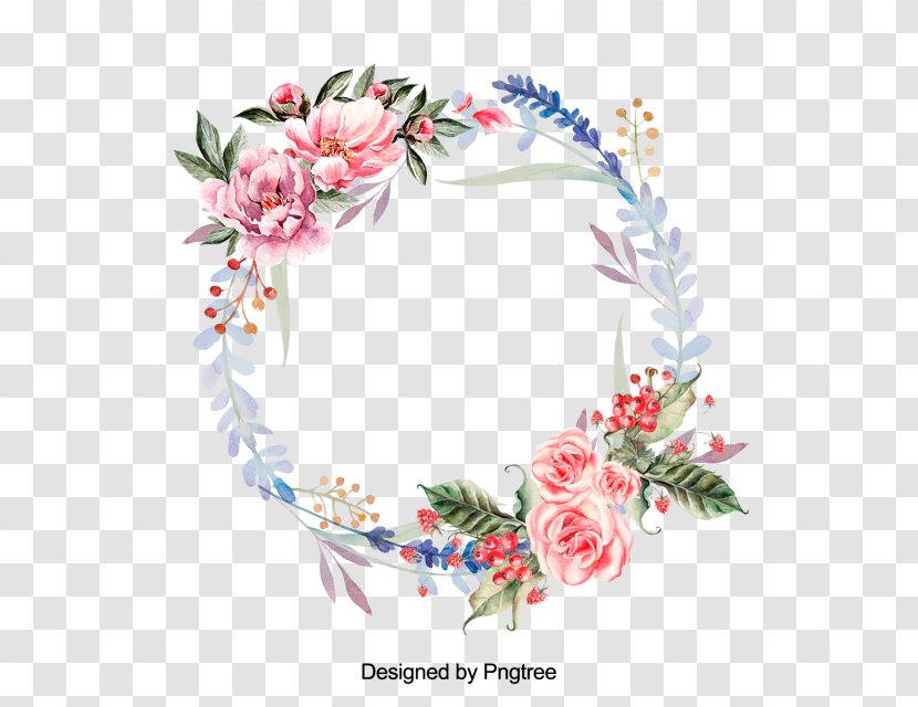 Floral Design Watercolor Painting Image Drawing - Cut Flowers Transparent PNG