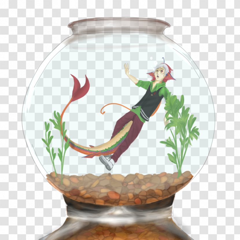 Vase Flowerpot Glass - Fish Bowl Transparent PNG