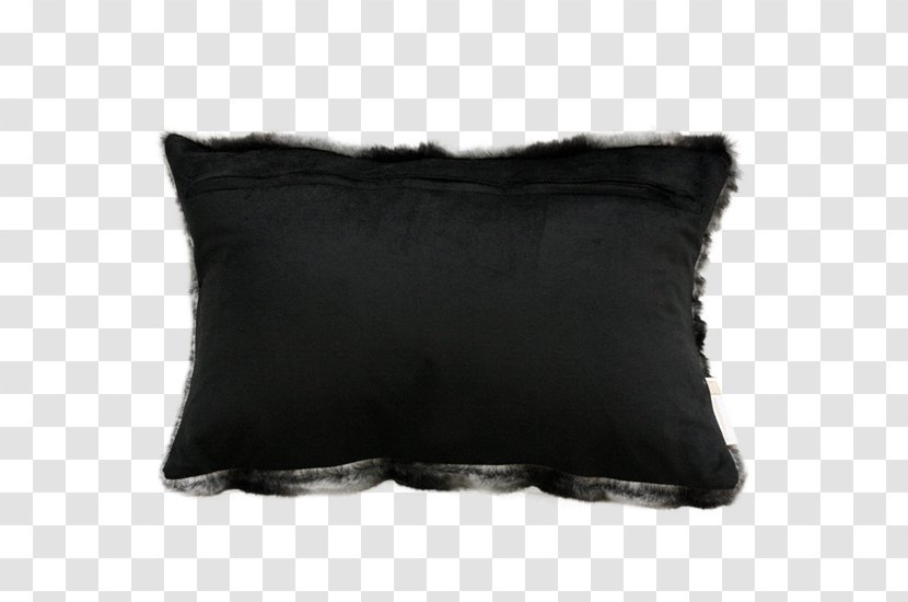Cushion Throw Pillows Fur Black M - Pillow Transparent PNG