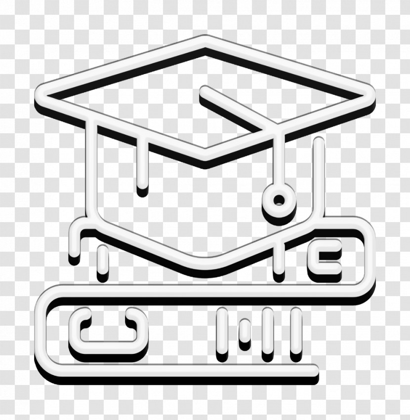 Mortarboard Icon Education Icon Student Icon Transparent PNG