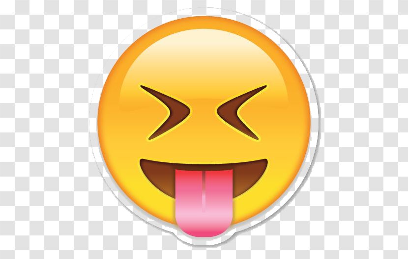 Emoji Tongue Smiley Emoticon Face - Feeling - Image Transparent PNG