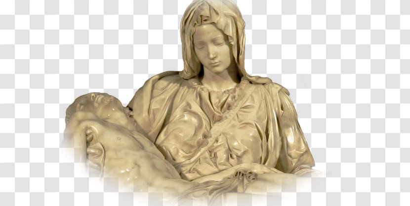 St. Peter's Basilica Pietà Square David Sistine Chapel Ceiling - Statue - Grief Transparent PNG