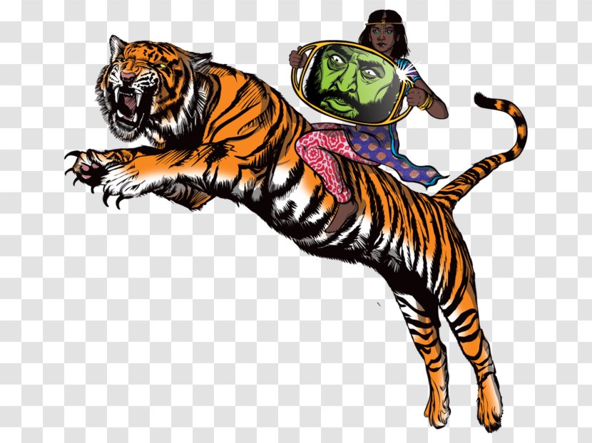 Cat Comic Book Priya's Shakti Comics Superhero - Vertebrate - Ferocious Tiger Transparent PNG