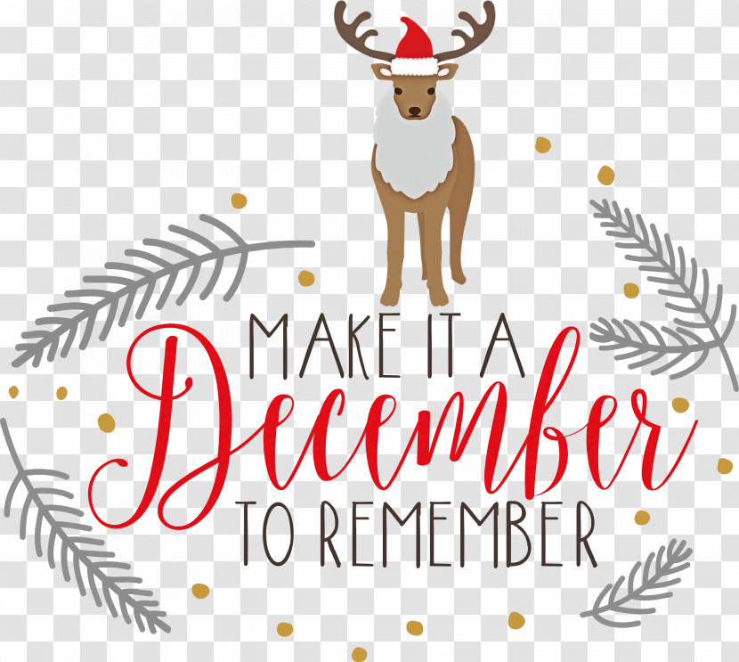 Make It A December December Winter Transparent PNG
