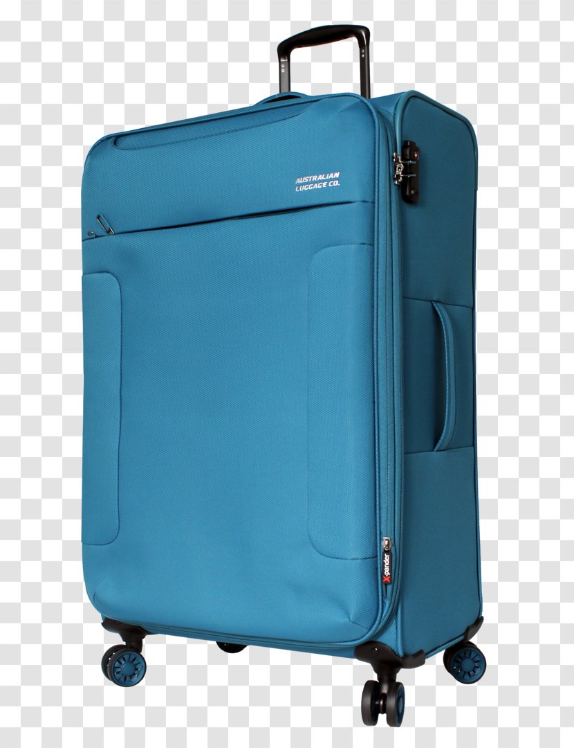 Hand Luggage Suitcase Hites Zipper - Electric Blue Transparent PNG