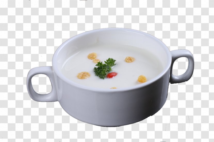 Yogurt Soup Euclidean Vector - Food - Homemade Transparent PNG