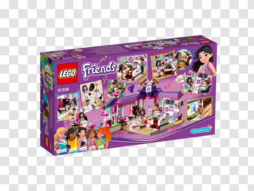 LEGO 41336 Friends Emma's Art Café Toy Hamleys - Lego Transparent PNG