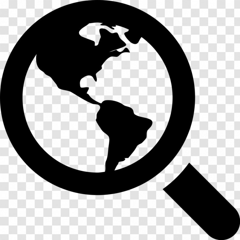 Magnifying Glass Magnifier - Monochrome Photography Transparent PNG