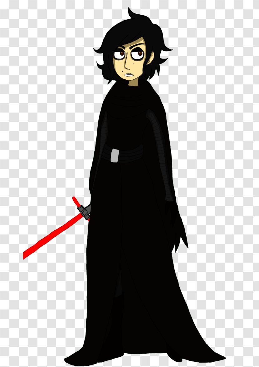 Kylo Ren Star Wars: The Last Jedi General Hux Fan Art Drawing - Heart Transparent PNG