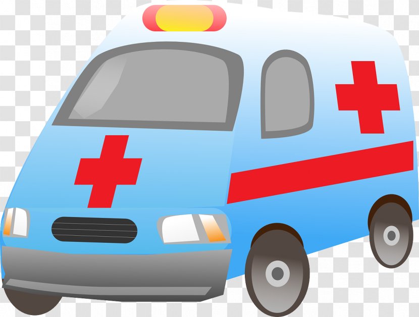 Ambulance Emergency Vehicle Clip Art - Public Domain Transparent PNG