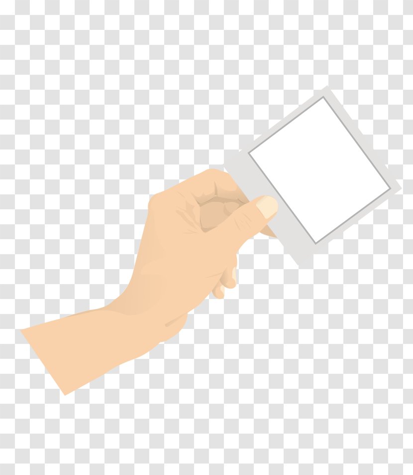 Paper Thumb Wood Pattern - Floor - Holding Credit Card Transparent PNG