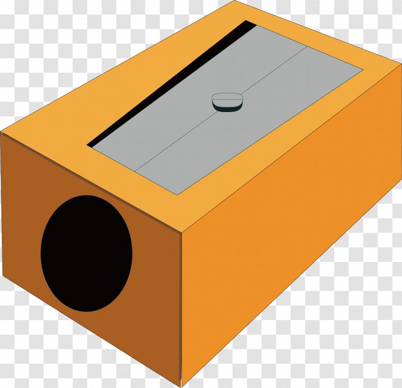 Pencil Sharpener - Box - Decoration Design Transparent PNG