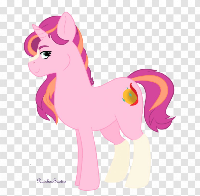 Horse Pink M Clip Art - Livestock Transparent PNG