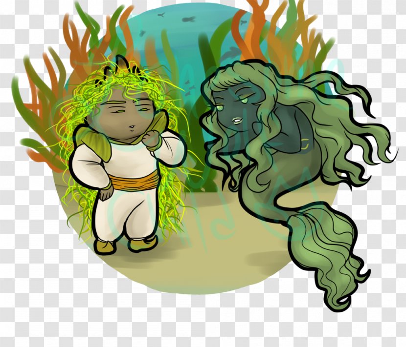 Vertebrate Cartoon Tree - Art - Seaweed Transparent PNG