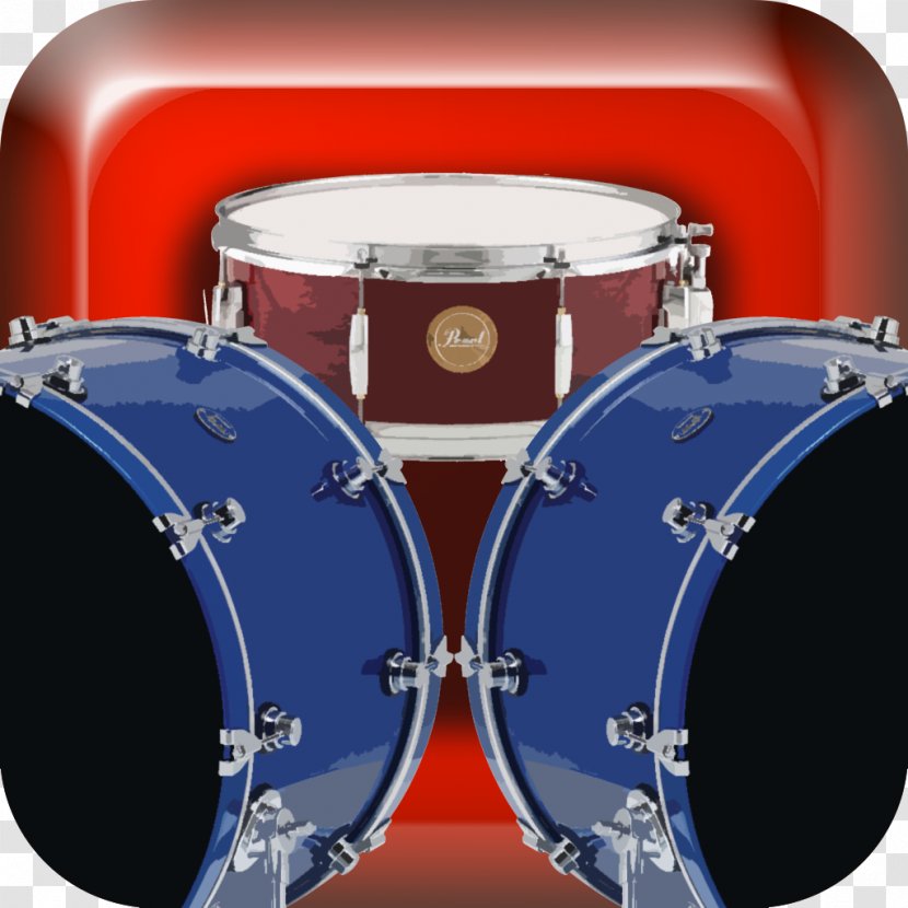 Bass Drums Timbales Snare Drum Machine - Watercolor Transparent PNG