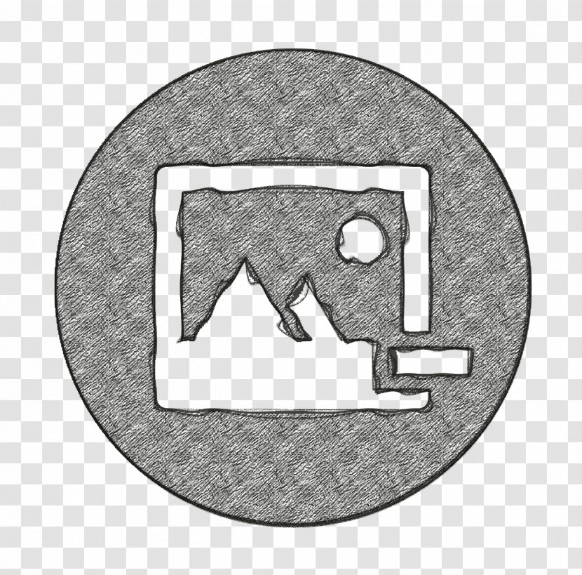 Photo Icon Interface - Metal Symbol Transparent PNG