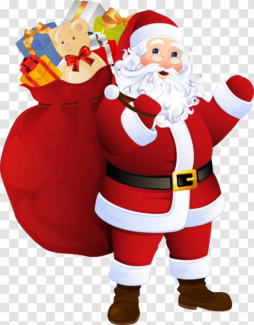 Santa Claus Mrs. Christmas - Decoration - Image Transparent PNG