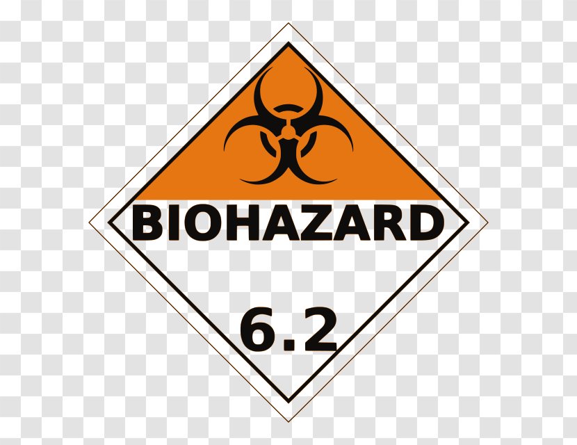 Biological Hazard Dangerous Goods Logo - Area - Signage Transparent PNG