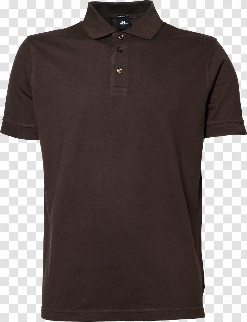 Polo Shirt T-shirt Collar Sleeve - Radix - Chocolate--logo Transparent PNG
