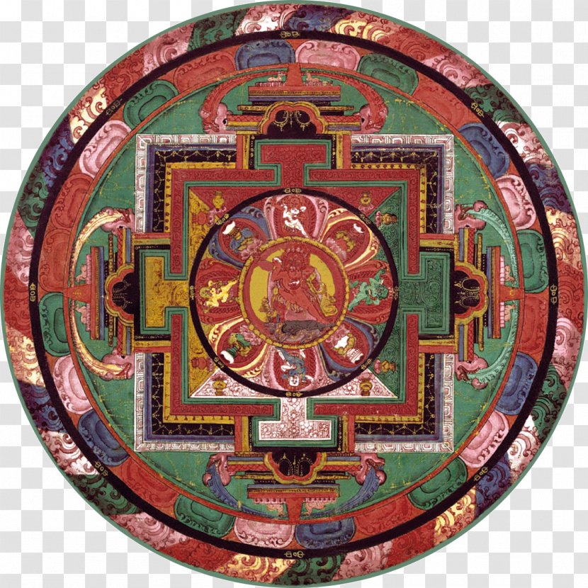 Tibetan Buddhism Mandala Vajra - Tibet Transparent PNG