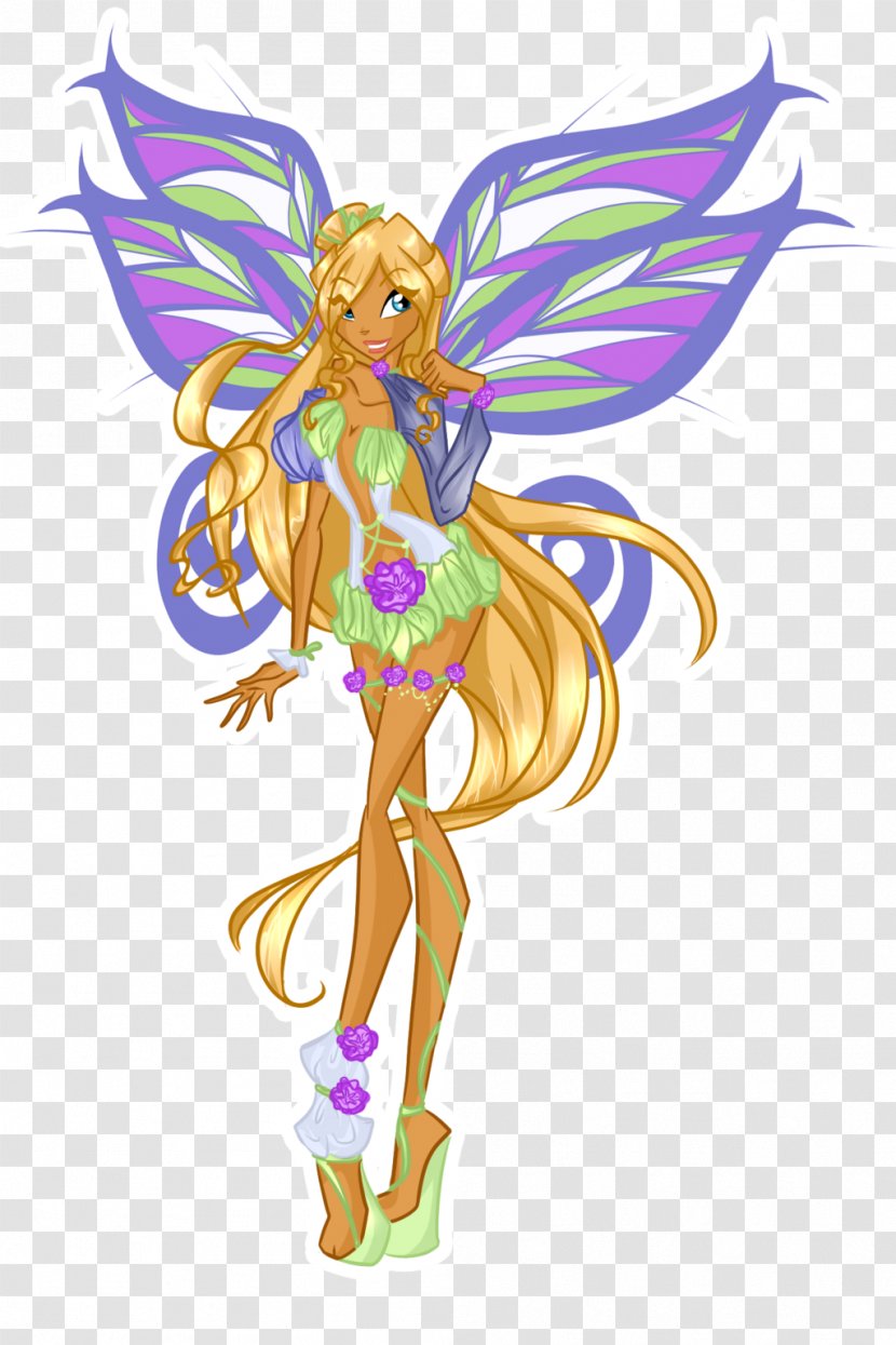 DeviantArt Sirenix Fairy - Flower - Winx Transparent PNG