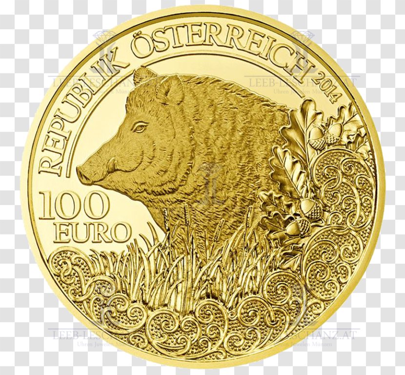 Gold Coin The Wild Boar - Game Meat Transparent PNG