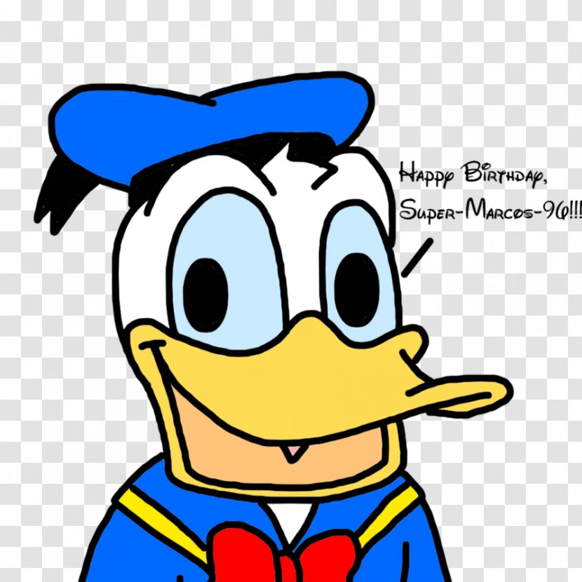 Donald Duck Mickey Mouse Daffy Birthday Cake - Nose Transparent PNG