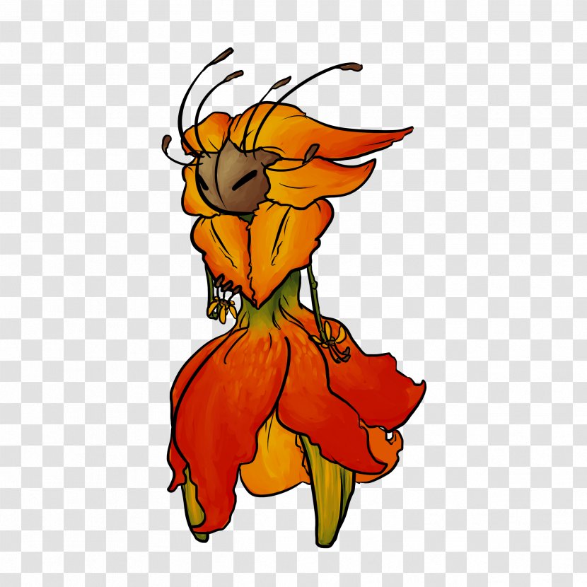 Clip Art Illustration Cartoon Insect Cut Flowers - Flower - Fictional Character Transparent PNG