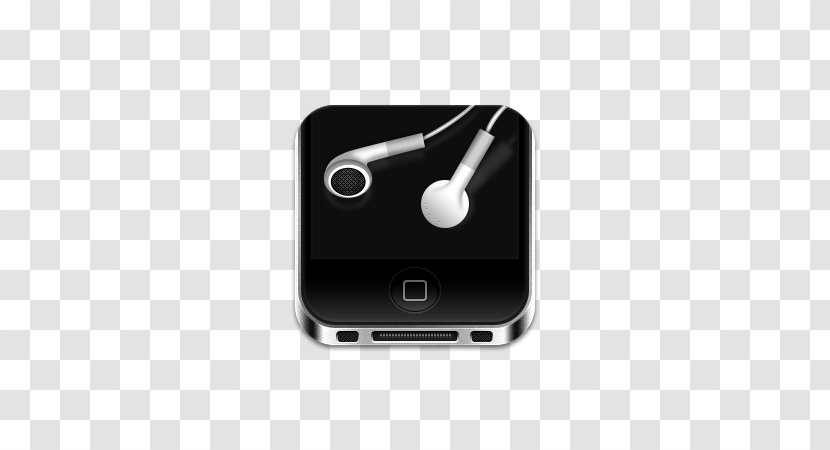 Mac Mini Headphones IPod Icon - Ipod Transparent PNG