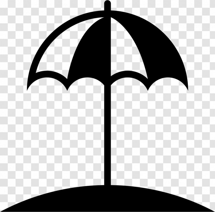 Beach Umbrella - Silhouette - Parasol Transparent PNG
