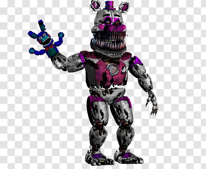 Figurine Action & Toy Figures DeviantArt Five Nights At Freddy's - Cartoon - Funtime Freddy Transparent PNG