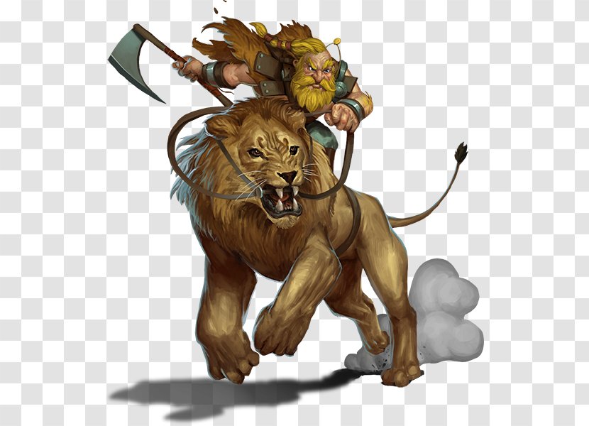 Lion Dungeons & Dragons Dwarf Hyena - Fantasy Transparent PNG
