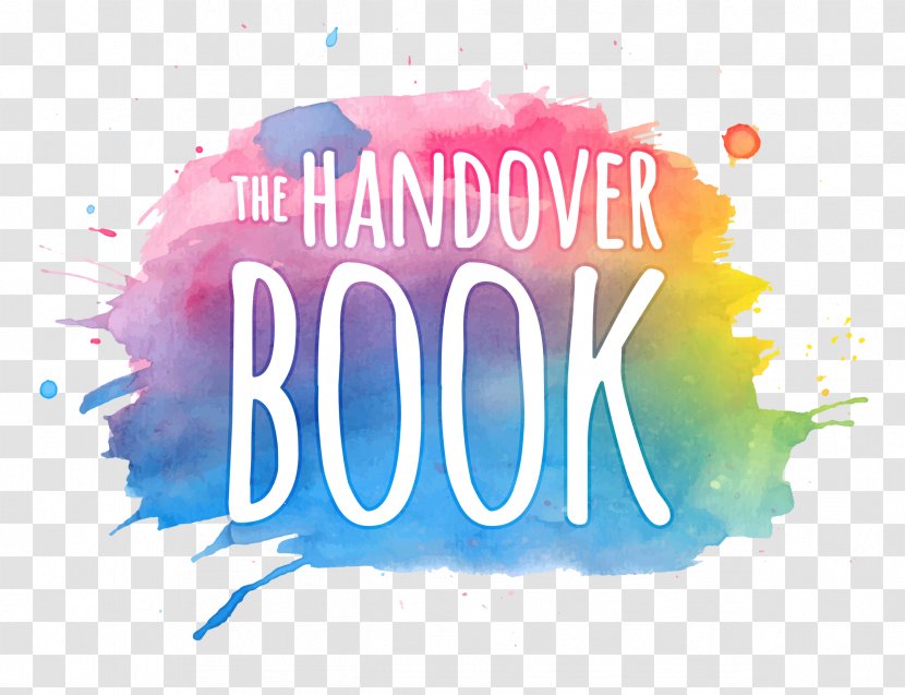 Logo Handover Book Font - Pink Transparent PNG