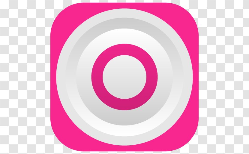 Brand Pink M Circle Transparent PNG