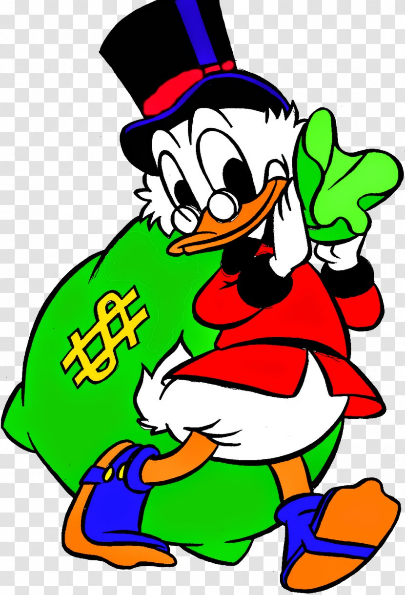 Scrooge McDuck Mickey Mouse The Walt Disney Company Ebenezer Clip Art - Vertebrate - Cartoon Reindeer Transparent PNG