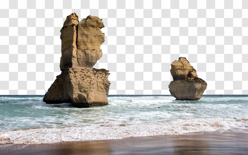 Rock Water - The Twelve Apostles - Australia Seven Transparent PNG