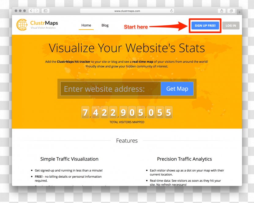 Web Page Counter Wix.com Drupal - Screenshot - Create Your Free Account Transparent PNG