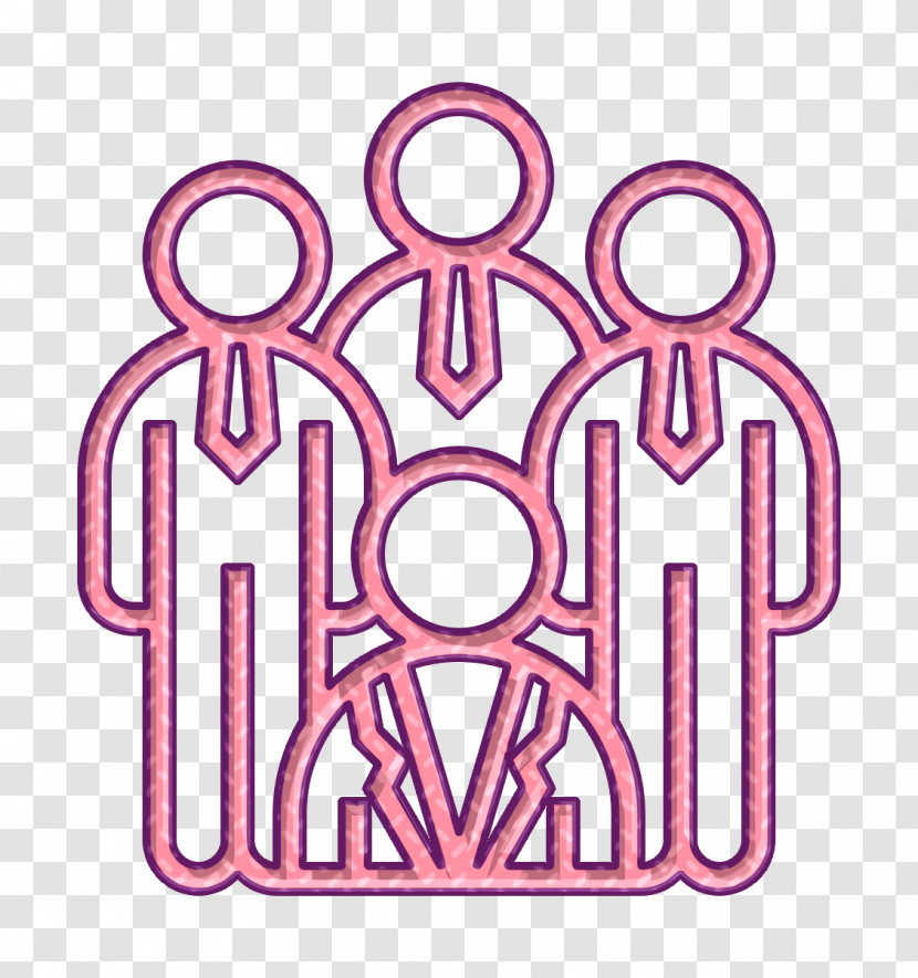 Differentiation Icon Leader Icon Business Strategy Icon Transparent PNG