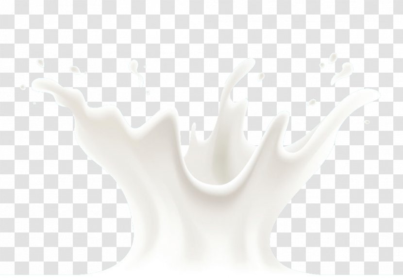 White Pattern - Text - MILK Flying Transparent PNG