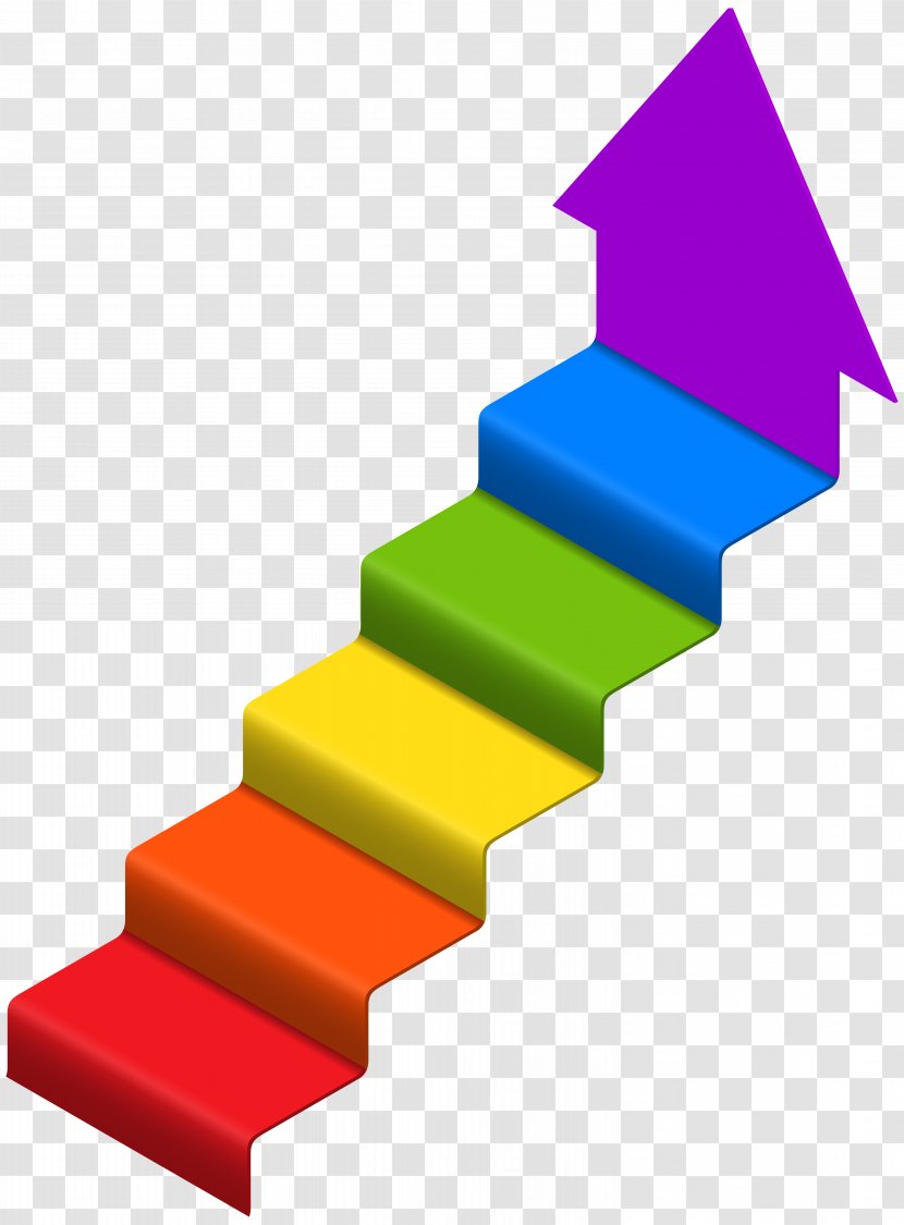 Stairs Clip Art - Arrow Image Transparent PNG