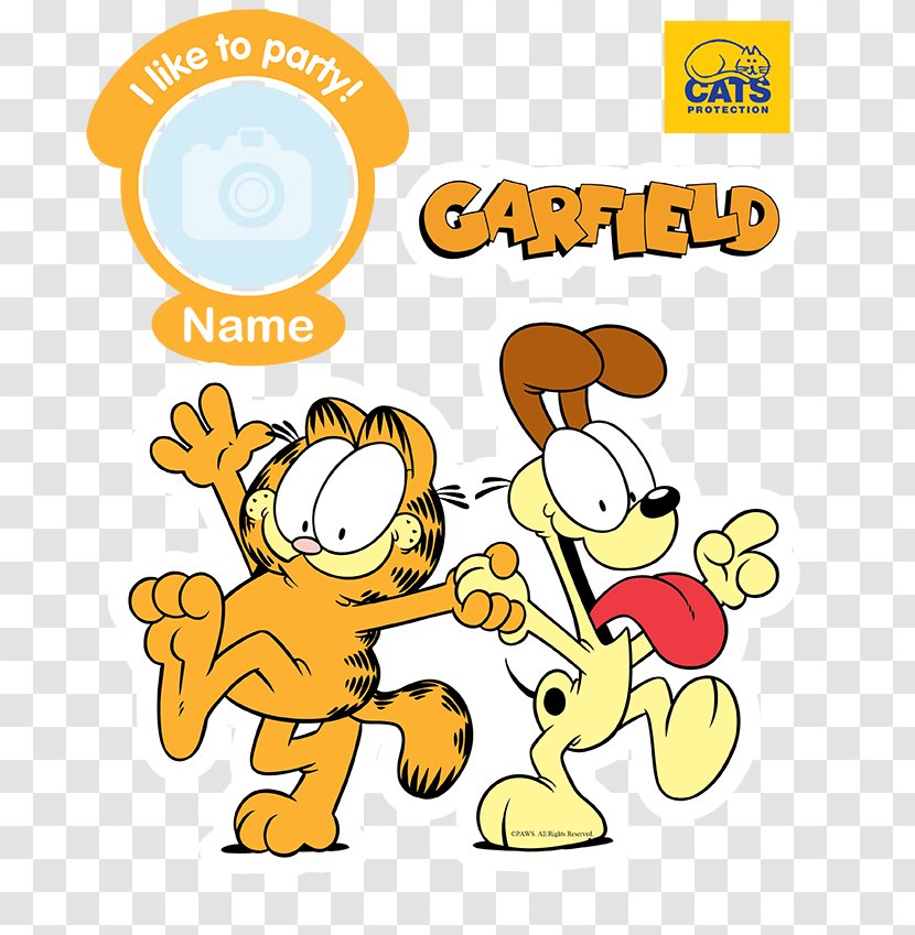 Odie Jon Arbuckle Garfield Nermal Image - Frame - Dog T Shirt Transparent PNG