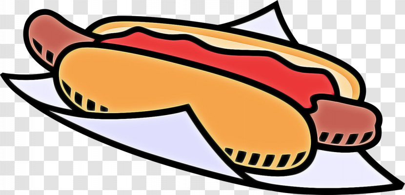 Yellow Shoe Line Meter Fish Transparent PNG