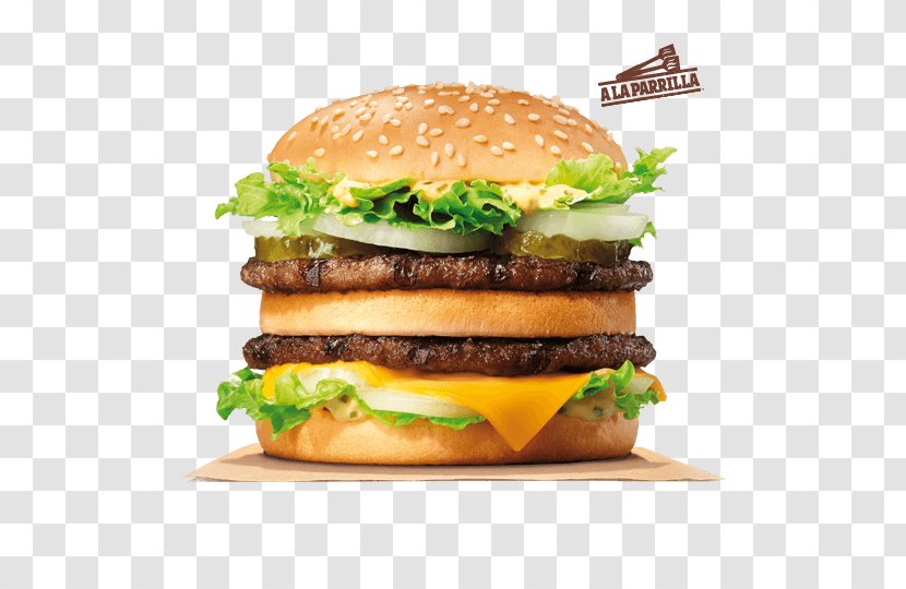 Hamburger Big King Whopper Fast Food McDonald's Mac - Cheeseburger - Burger Transparent PNG