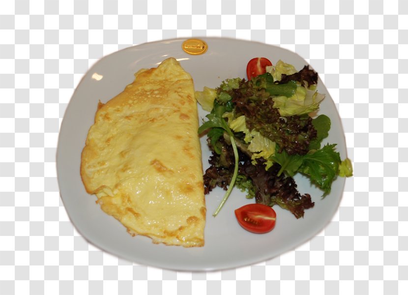 Omelette Vegetarian Cuisine Mediterranean Junk Food Recipe - Vegetarianism Transparent PNG