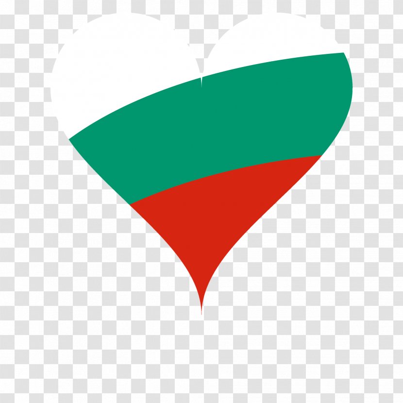 Flag Of Bulgaria - Love Transparent PNG
