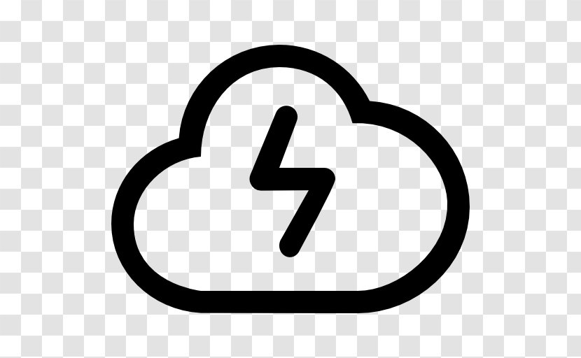 Thunderstorm Symbol Electricity - Text - Storm Transparent PNG