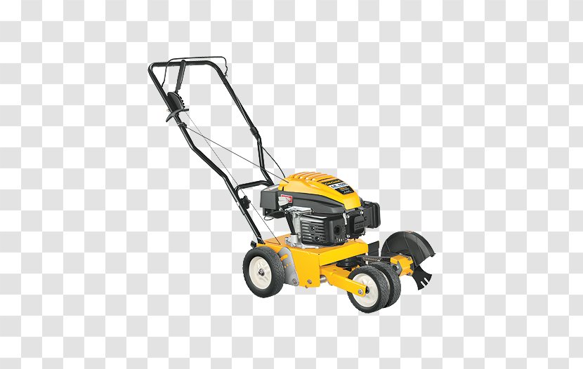 Cub Cadet LE 100 140cc Lawn Edger 25B-55SD710 DR Walk Behind Mowers / Trencher - Yellow - Hop Ball Handle Transparent PNG