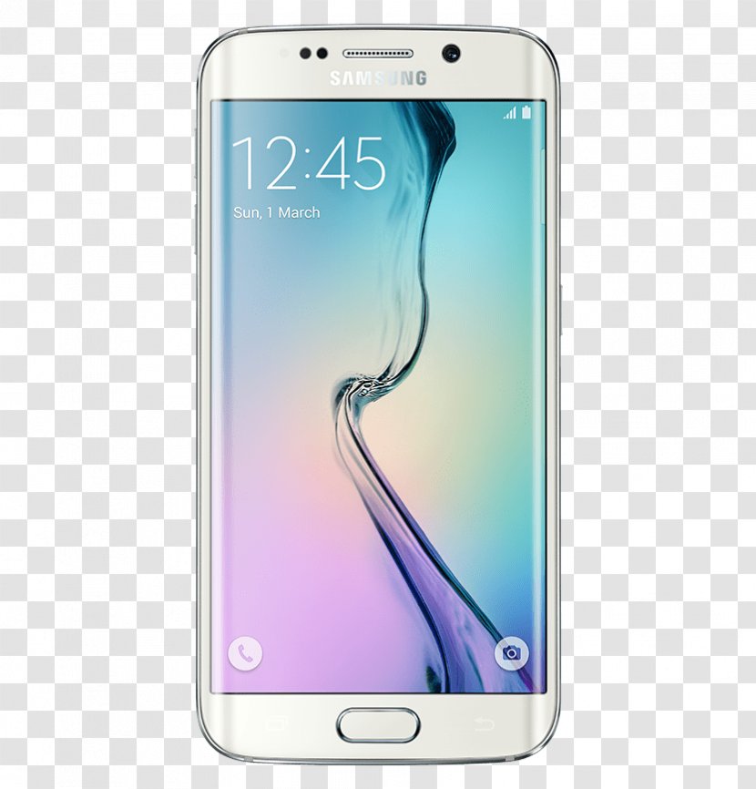 Samsung Galaxy S6 Edge Smartphone Android Telephone Transparent PNG