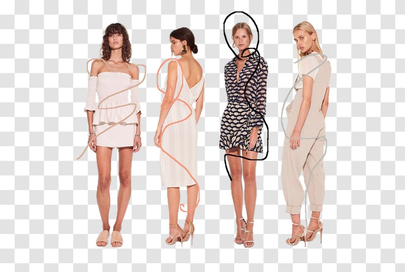 Model Fashion Design Wrap Dress - Tree - Miss Me Jeans Buckle Transparent PNG
